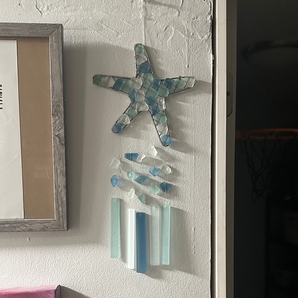 Other - Sea Glass Starfish Wall Hanging